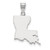 14KW Louisiana State Pendant XNA707W-LA