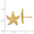 14k Starfish Post Earrings TC587