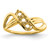 14k Genuine 3 Stone Mother's Ring XMR12/3GY