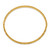 10k 3/16 Laser Cut Hinged Bangle Bracelet 10LZ3/16