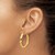 14k Diamond-cut Hoop Earrings TF1578