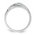 Sterling Silver Rhodium-plated Family Jewelry Mounting XMR66/4SSM-5