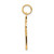 10K Iona Cross Charm 10C292