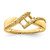 14k Genuine family jewelry ring XMR67/2GY