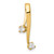 14k AAA 2-3.0mm Diamond Chain Slide XP34AAA