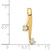 14k AAA 2-3.0mm Diamond Chain Slide XP34AAA