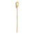 14k Polished Cross Pendant XR566