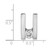 14k White Gold AA 5.25mm Diamond Slide XSW60AA
