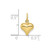 10K Polished 3-D Heart Charm 10C2905