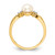 14k FW Cultured Pearl and Diamond Ring Y13010PL/AA