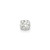 14k White Gold AA Quality Complete Diamond Stud Earring XW5AA-S