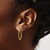 14k 1.25mm Endless Hoop Earring XY1207