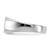 14k White Gold 9.0x10.0mm Open Back AA Diamond Signet Ring Y1626AA
