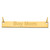 SS/Gold-plated Large Capitalized ARIAL ROUNDED Bar Necklace XNA645GP
