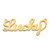 Sterling Silver/Gold-plated Name Plate XNA634GP