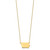14KY Iowa State Necklace XNA706Y-IA