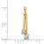 14k AA Diamond Two Stone Pendant XP1566AA