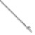 14k White Gold 2mm Round Diamond Bracelet X10016WVS