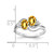 14k White Gold 6x4mm Oval Citrine Checker VS Diamond ring Y4618CC/VS