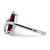 14k White Gold 12x6mm Marquise Garnet AA Diamond ring Y4530GA/AA