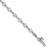 14k White Gold 3mm Round Diamond Bracelet X10018WAAA