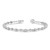 14k White Gold 3mm Round Diamond Bracelet X10018WAAA