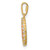 14K Two-tone Our Lady of Guadalupe CZ Pendant YC1379