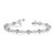 14k White Gold AAA Diamond Tennis Bracelet X788WAAA