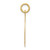 14k Confirmation Disc Charm XAC731