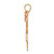 14k Two-tone AA Diamond Kid Pendant XK507AA