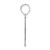 14kw Polished Bubble Letter N Initial Pendant YC1441WN