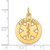 14k Medium PARAMEDIC Medical Pendant YC516