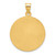 14k Polished and Satin Solid St Jude Thaddeus Medal XR2148