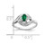 14k White Gold 5x3mm Oval Mount St. Helens AA Diamond ring X9723MS/AA