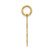 14k .011 Depth Engravable Boy Charm XM94/11