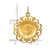 14k Saint Michael Medal Charm XR386