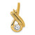 14k 5mm A Diamond Fancy Chain Slide XS243A