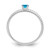 Sterling Silver Rhodium-plated Family Jewelry Ring XMR8/1SS-5