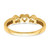 14k Genuine 3 Stone Mother's Ring XMR85/3GY