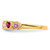 14k Synthetic Family Jewelry Ring XMR85/6SY