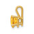14k 6mm Heart Citrine pendant XP429CI