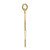 14k Polished Solid Star of David Pendant XR1961
