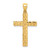 14K Nugget Cross Pendant XR1833