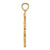 14K Nugget Cross Pendant XR1833