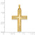 14k Polished Latin Cross Pendant XR1433