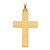 14k Polished Latin Cross Pendant XR1433