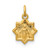 14k Blessed Mary Charm XR337