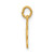 14k Blessed Mary Charm XR337