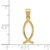 14k Ichthus Fish Pendant XR452