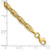 10K Gold Polished Fancy Byzantine Bracelet 10SF2102-7.5